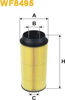 WIX Filters WF8495 - Топливный фильтр autospares.lv