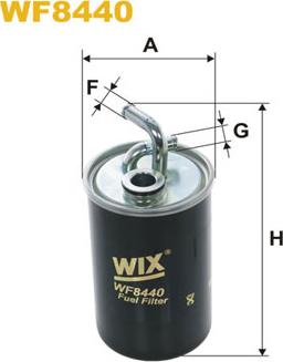 WIX Filters WF8440 - Топливный фильтр autospares.lv