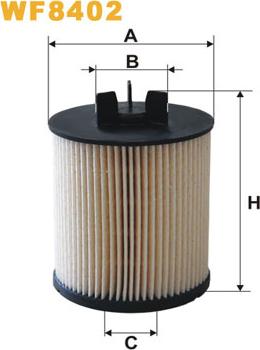 WIX Filters WF8402 - Топливный фильтр autospares.lv