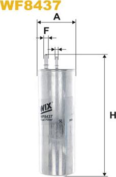 WIX Filters WF8437 - Топливный фильтр autospares.lv