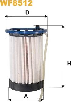 WIX Filters WF8512 - Топливный фильтр autospares.lv