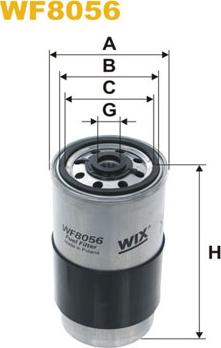 WIX Filters WF8056 - Топливный фильтр autospares.lv