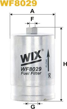 WIX Filters WF8029 - Топливный фильтр autospares.lv
