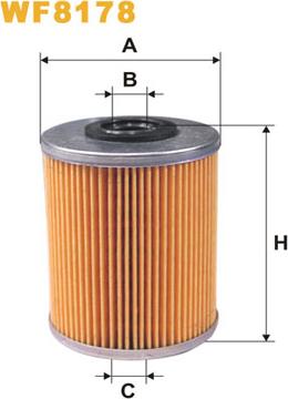 WIX Filters WF8178 - Топливный фильтр autospares.lv