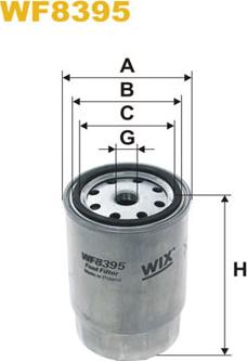 WIX Filters WF8395 - Топливный фильтр autospares.lv