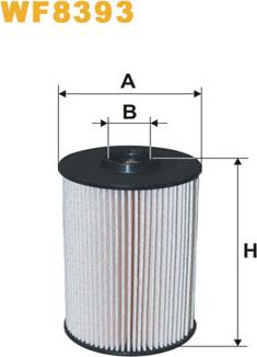 WIX Filters WF8393 - Топливный фильтр autospares.lv