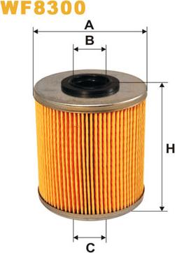 WIX Filters WF8300 - Топливный фильтр autospares.lv