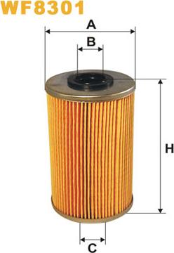 WIX Filters WF8301 - Топливный фильтр autospares.lv