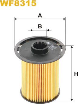 WIX Filters WF8315 - Топливный фильтр autospares.lv