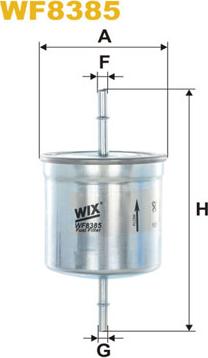 WIX Filters WF8385 - Топливный фильтр autospares.lv