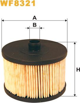 WIX Filters WF8321 - Топливный фильтр autospares.lv