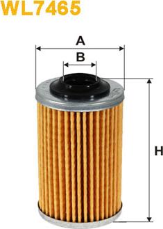 WIX Filters WL7465 - Масляный фильтр autospares.lv