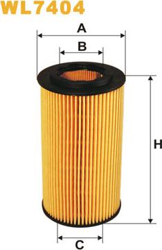 WIX Filters WL7404 - Масляный фильтр autospares.lv