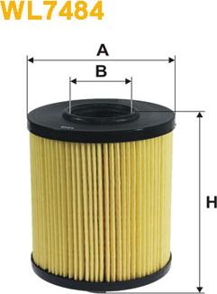 WIX Filters WL7484 - Масляный фильтр autospares.lv