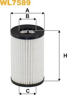 WIX Filters WL7589 - Масляный фильтр autospares.lv