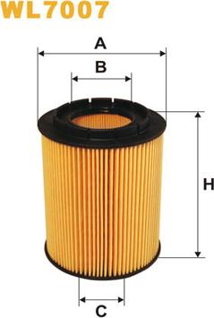 WIX Filters WL7007 - Масляный фильтр autospares.lv