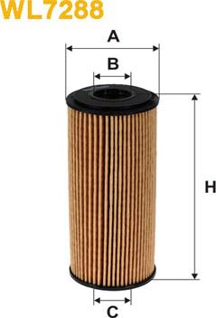 WIX Filters WL7288 - Масляный фильтр autospares.lv