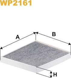 WIX Filters WP2161 - Фильтр воздуха в салоне autospares.lv
