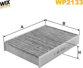 WIX Filters WP2133 - Фильтр воздуха в салоне autospares.lv