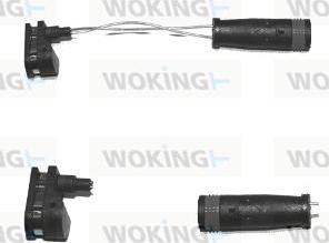 Woking 001096 - Сигнализатор, износ тормозных колодок autospares.lv