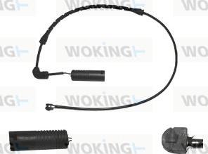 Woking 001050 - Сигнализатор, износ тормозных колодок autospares.lv