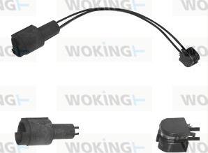 Woking 001003 - Сигнализатор, износ тормозных колодок autospares.lv