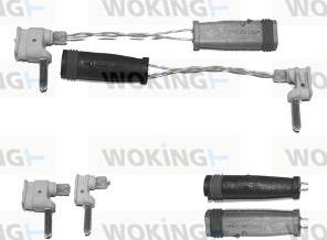 Woking 001038 - Сигнализатор, износ тормозных колодок autospares.lv
