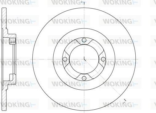 BENDIX 333164 - Тормозной диск autospares.lv