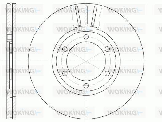 Spidan 81244 - Тормозной диск autospares.lv