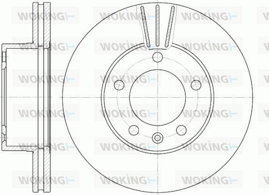 SOLGY 208020 - Тормозной диск autospares.lv