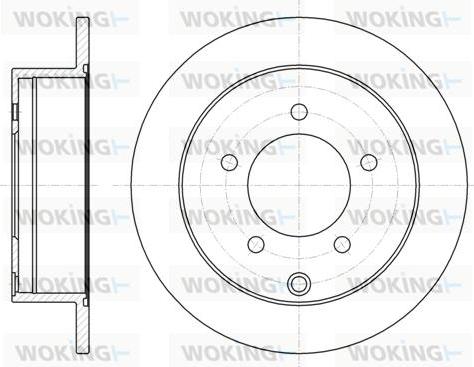 KRAFT AUTOMOTIVE 6058517 - Тормозной диск autospares.lv