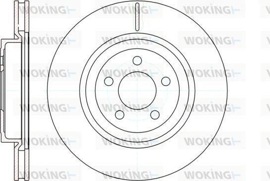 CAR DDF 1765 - Тормозной диск autospares.lv