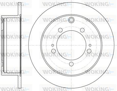 Rotinger RT 1144 T6 - Тормозной диск autospares.lv