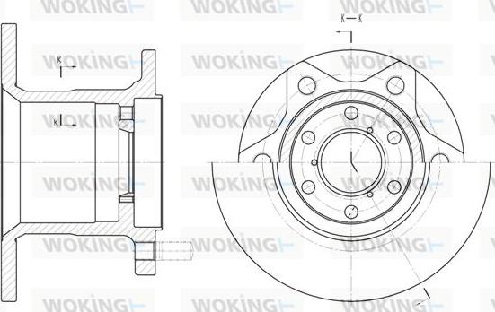 Trusting DF587 - Тормозной диск autospares.lv