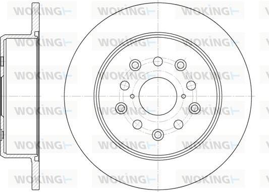 Borg & Beck BBD5775S - Тормозной диск autospares.lv