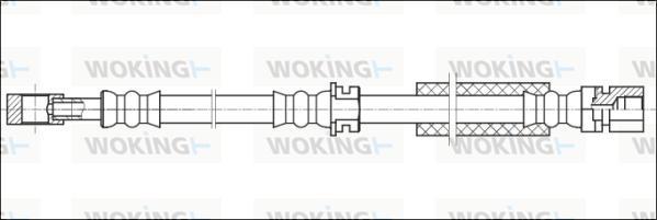 Woking G1904.35 - Тормозной шланг autospares.lv