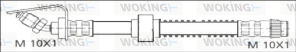 Woking G1901.90 - Тормозной шланг autospares.lv