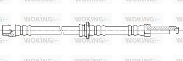 Woking G1901.91 - Тормозной шланг autospares.lv