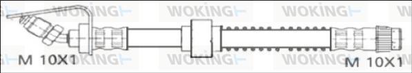 Woking G1901.89 - Тормозной шланг autospares.lv