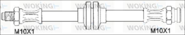 Woking G1901.84 - Тормозной шланг autospares.lv