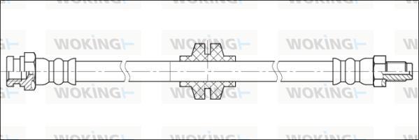 Woking G1903.14 - Тормозной шланг autospares.lv