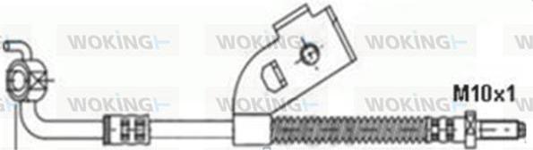 Woking G1939.00 - Тормозной шланг autospares.lv