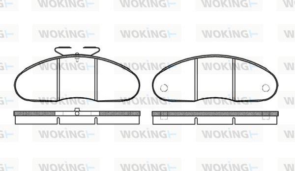 Stellox 059 000-SX - Тормозные колодки, дисковые, комплект autospares.lv