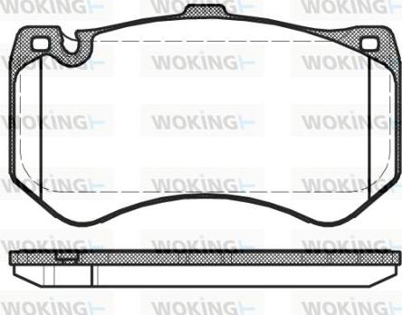 BOSCH 0 986 494 990 - Тормозные колодки, дисковые, комплект autospares.lv