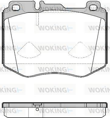 Textar 22061 189  0 4 - Тормозные колодки, дисковые, комплект autospares.lv