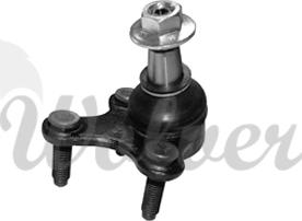 WOLVER SP125982 - Наконечник рулевой тяги, шарнир autospares.lv