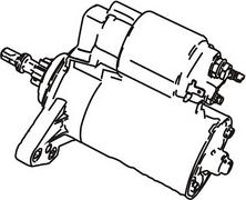 WXQP 450015 - Стартер autospares.lv