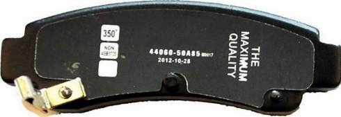 WXQP 40417 - Тормозные колодки, дисковые, комплект autospares.lv