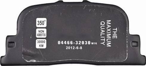 WXQP 40188 - Тормозные колодки, дисковые, комплект autospares.lv
