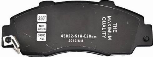 WXQP 40183 - Тормозные колодки, дисковые, комплект autospares.lv